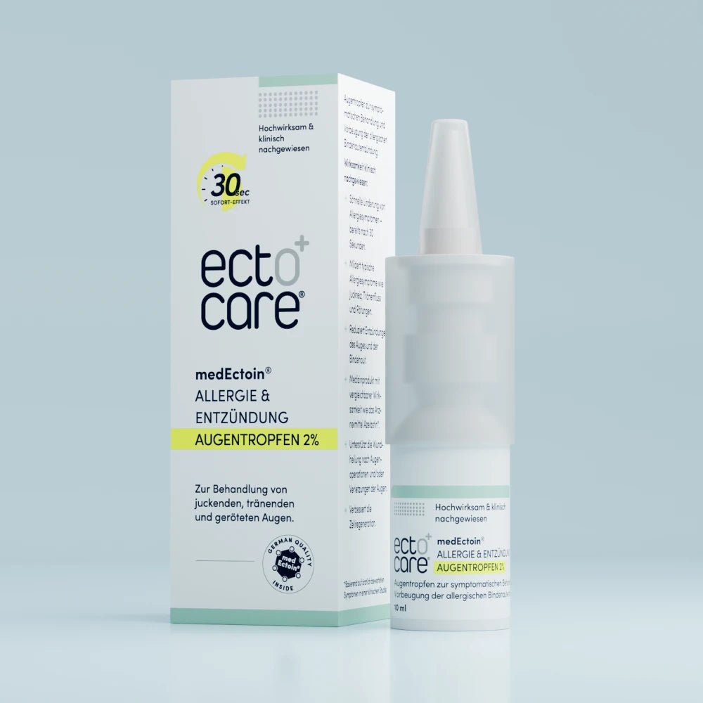 Augentropfen mit 2% medEctoin ≫ Allergie & Entzündung – ectocare