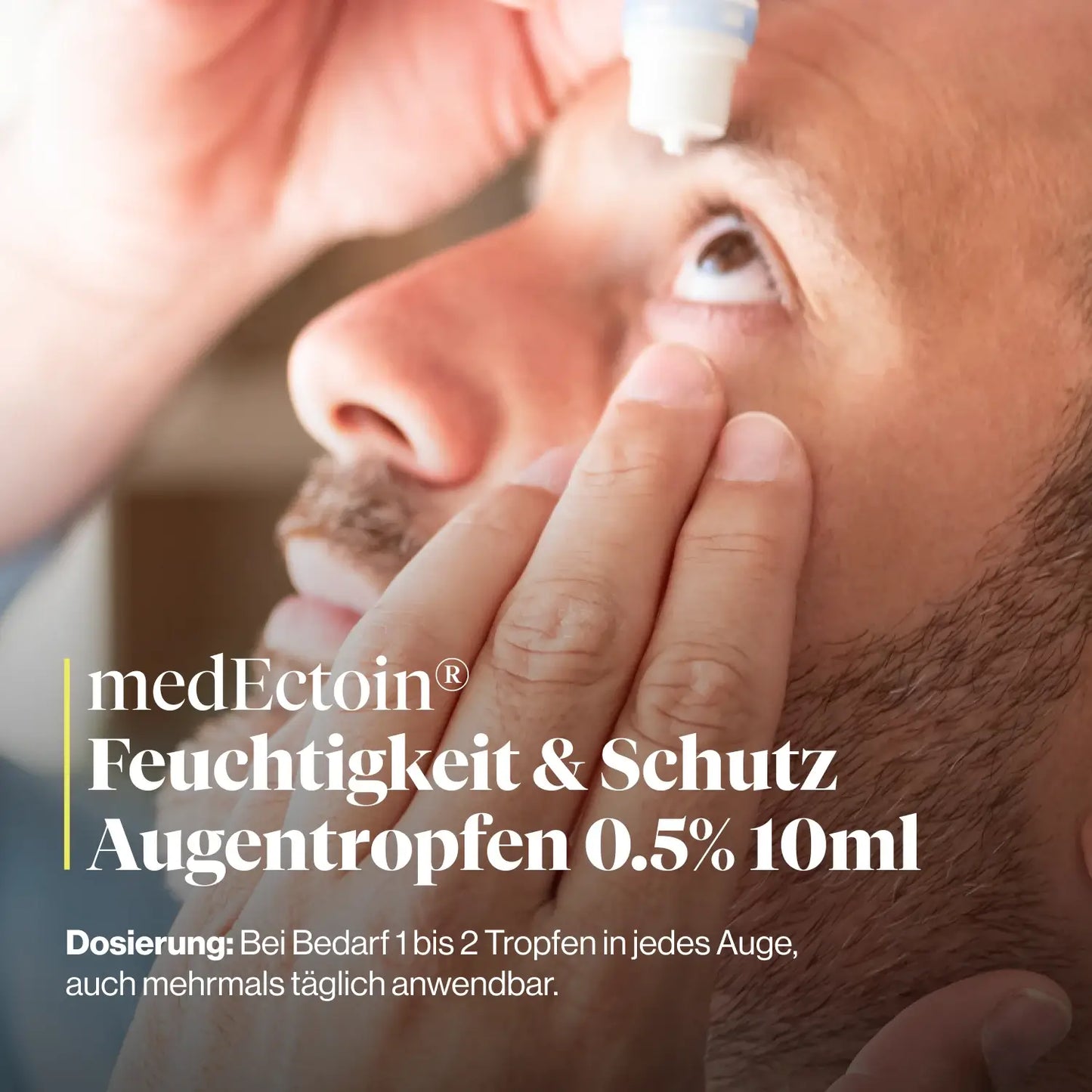 
                  
                    medEctoin® Feuchtigkeit & Schutz Augentropfen 0.5% 10ml
                  
                