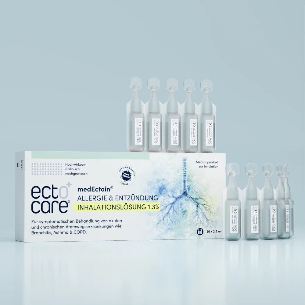 
                  
                    medEctoin® Allergie & Entzündung Inhalationslösung 1.3% (20 x 2,5 ml)
                  
                