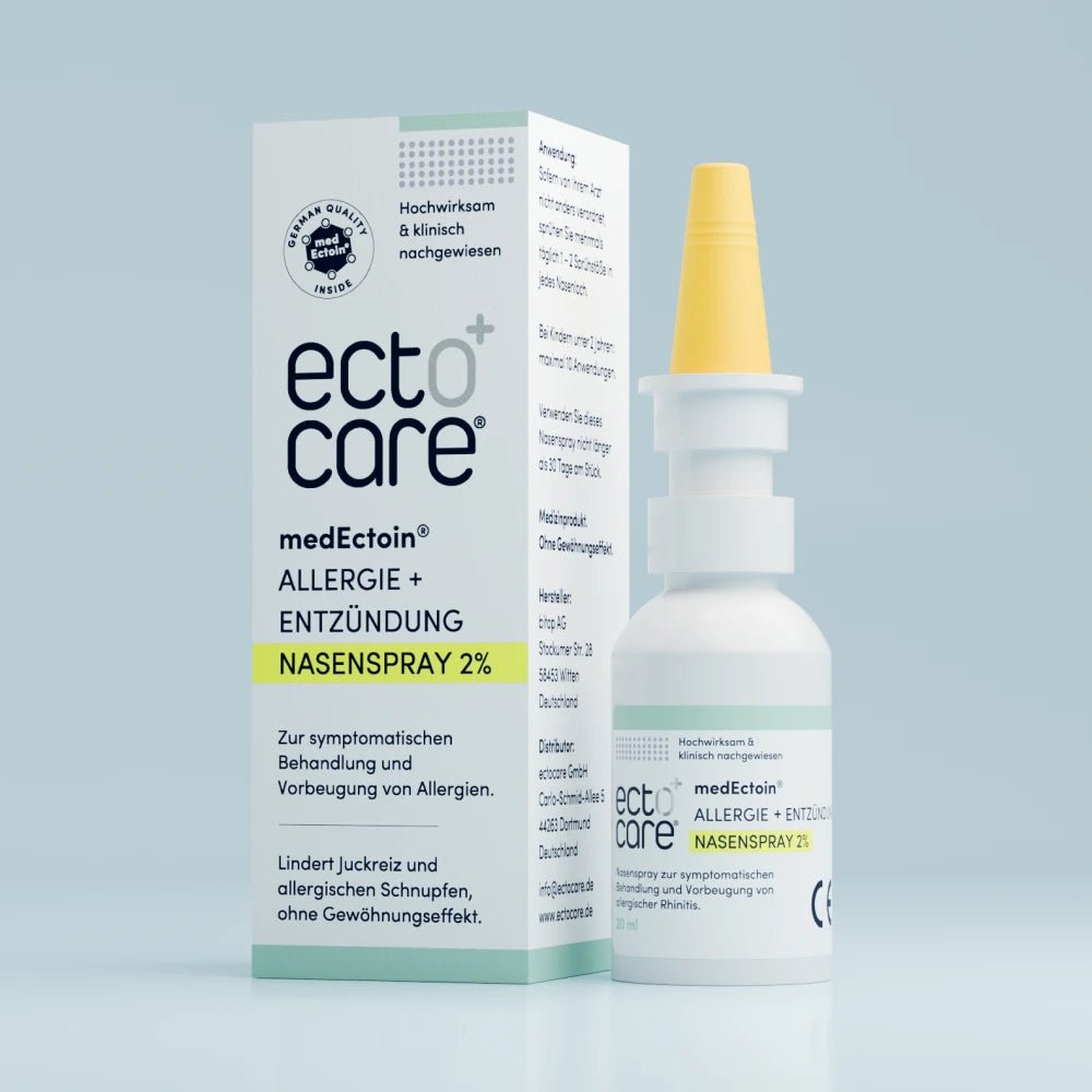 medEctoin® Allergie + Entzündung Nasenspray 2% 20 ml