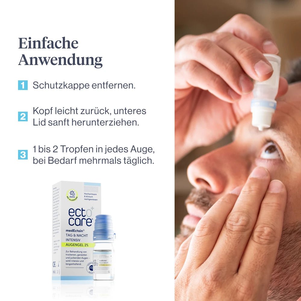 
                  
                    medEctoin® Tag & Nacht Intensiv Augengel 2%
                  
                