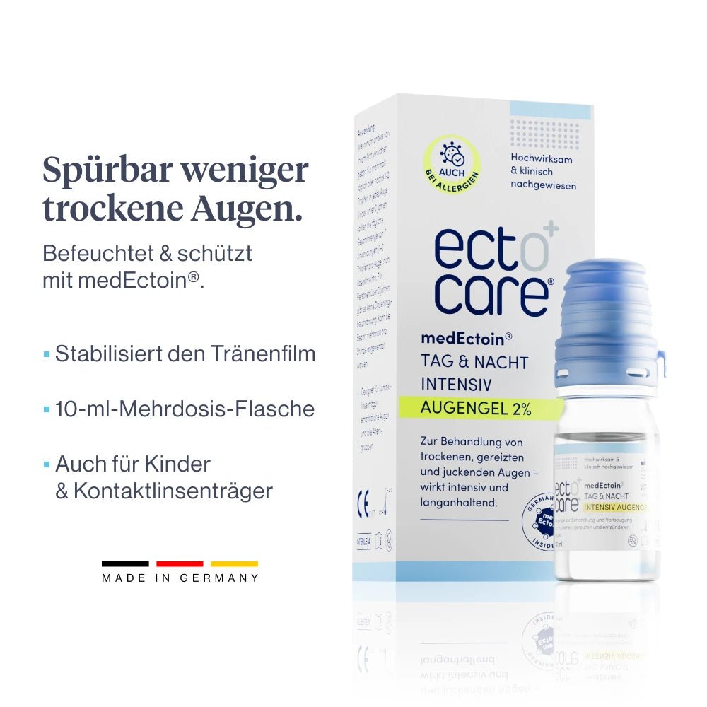 
                  
                    medEctoin® Tag & Nacht Intensiv Augengel 2%
                  
                