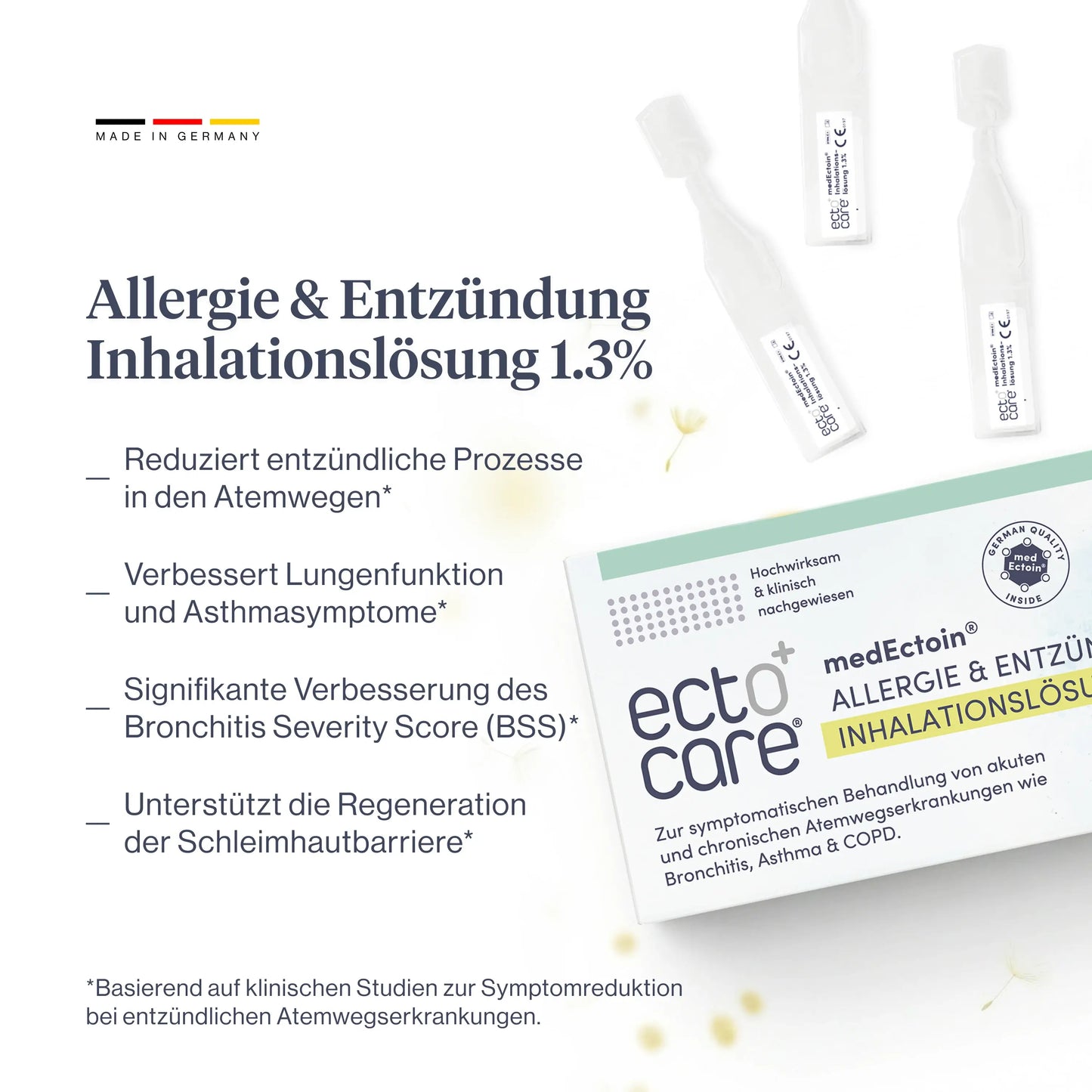 
                  
                    medEctoin® Allergie & Entzündung Inhalationslösung 1.3%
                  
                