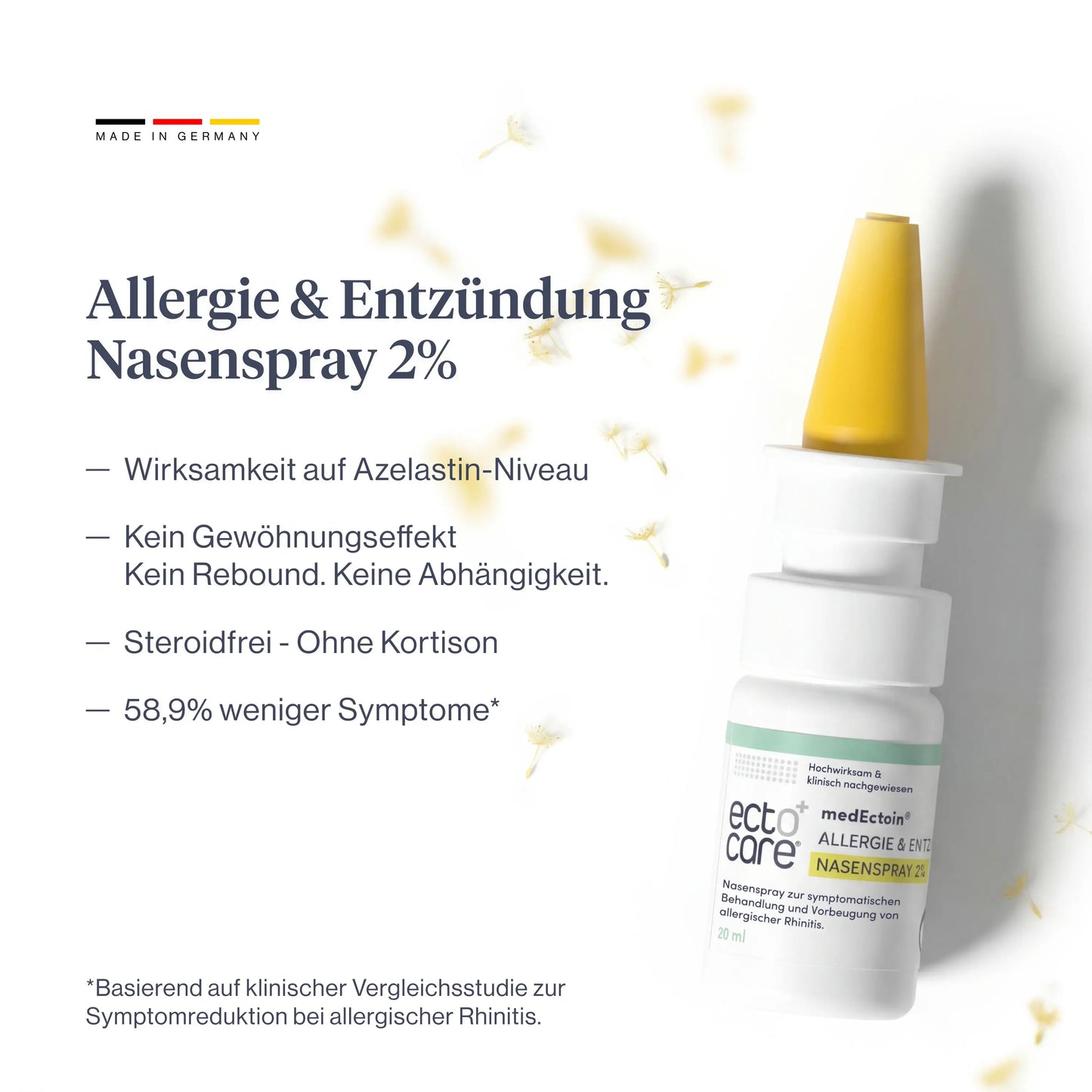 
                  
                    medEctoin® Allergie + Entzündung Nasenspray 2% 20ml
                  
                
