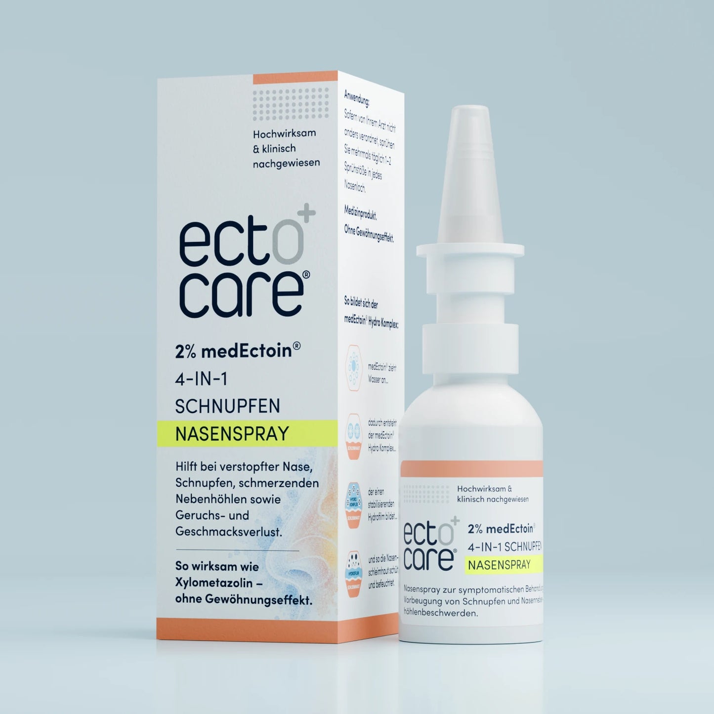 
                  
                    medEctoin® 4-in-1 Schnupfen Nasenspray 2% 20 ml
                  
                